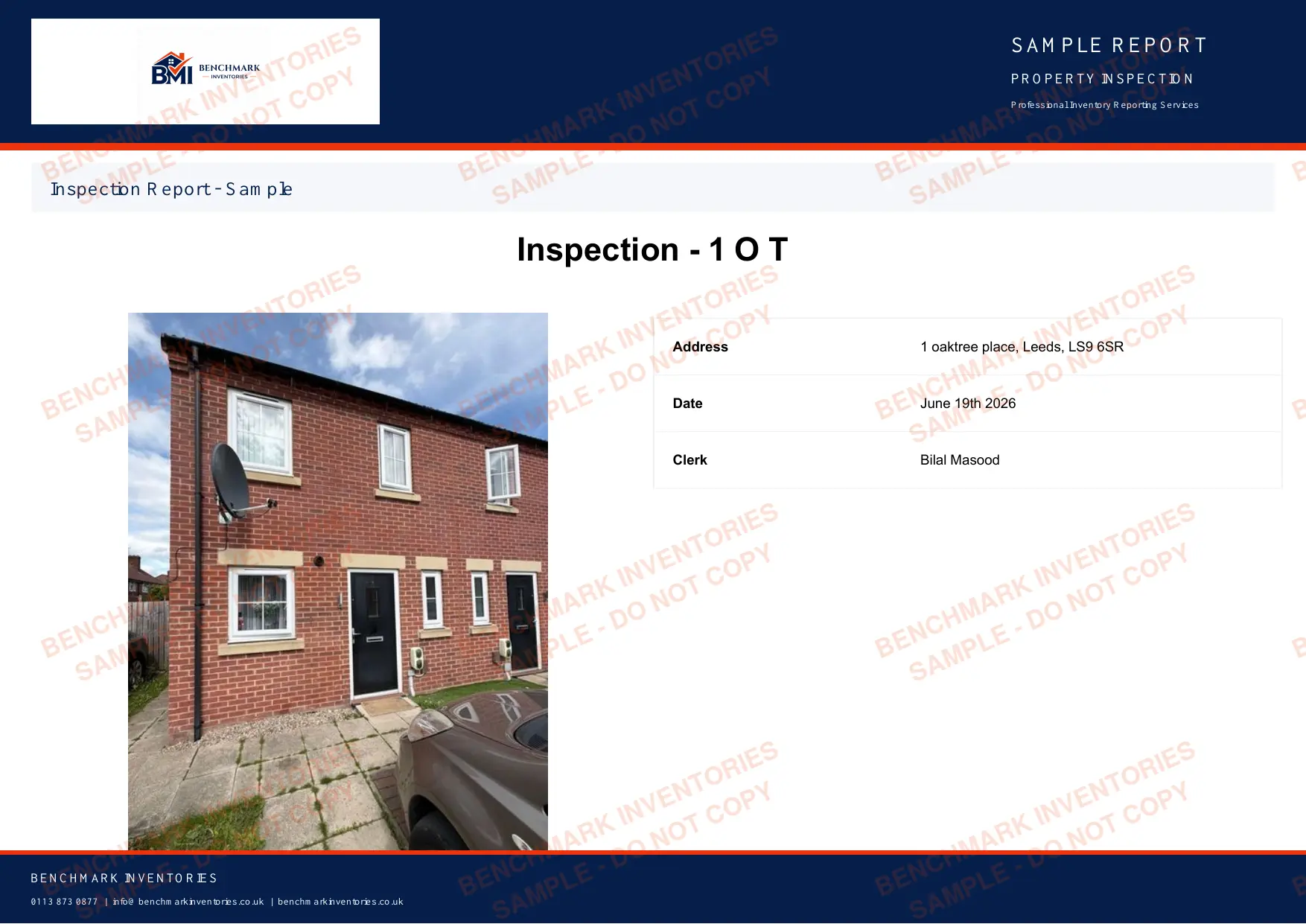 Watermarked Benchmark Inventories sample report cover